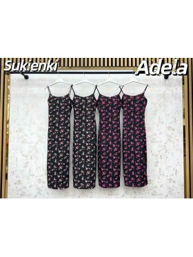 Sukienki damskie Włoski, size uni, paczka 6szt, mix kolor
