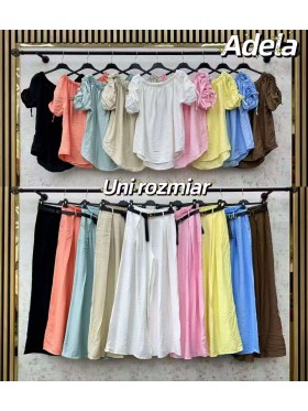 Komplety damskie Włoski, size uni, paczka 6szt, mix kolor