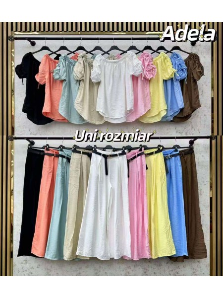 Komplety damskie Włoski, size uni, paczka 6szt, mix kolor