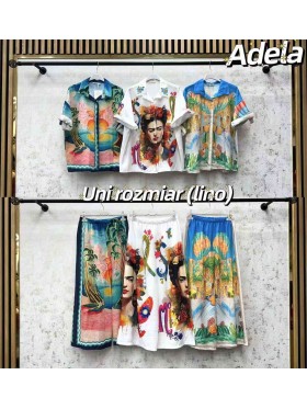 Komplety damskie Włoski, size uni, paczka 6szt, mix kolor