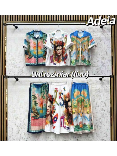 Komplety damskie Włoski, size uni, paczka 6szt, mix kolor