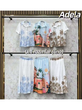 Komplety damskie Włoski, size uni, paczka 6szt, mix kolor