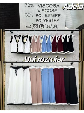 Komplety damskie Włoski, size uni, paczka 6szt, mix kolor