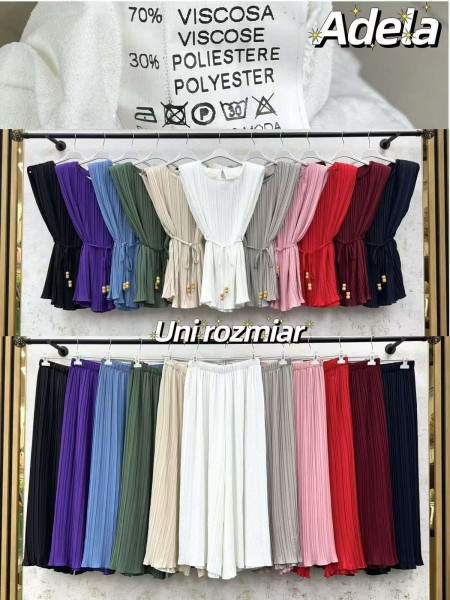 Komplety damskie Włoski, size uni, paczka 6szt, mix kolor