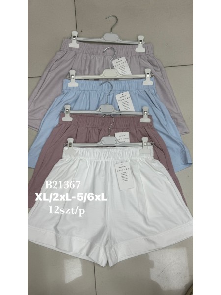 Spodenki damskie , size xl-6xl, paczka 12szt, mix kolor