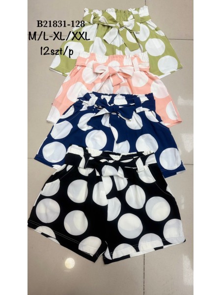 Spodenki damskie , size m-2xl, paczka 12szt, mix kolor