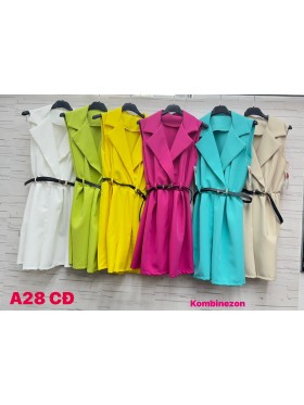 Sukienki damskie Włoski, size uni, paczka 6szt, mix kolor