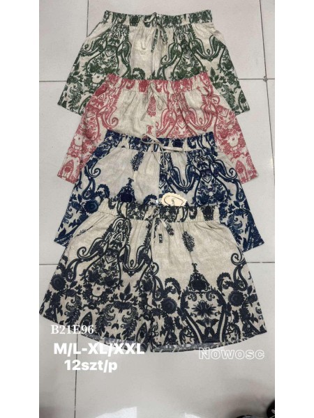 Spodenki damskie , size m-2xl, paczka 12szt, mix kolor