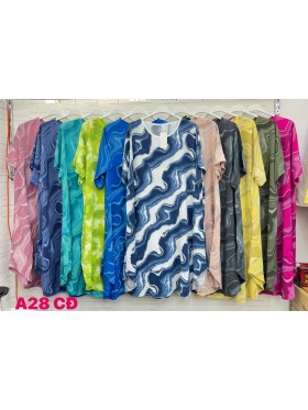Sukienki damskie Włoski, size uni, paczka 6szt, mix kolor
