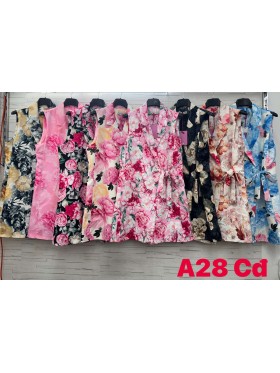 Sukienki damskie Włoski, size uni, paczka 6szt, mix kolor