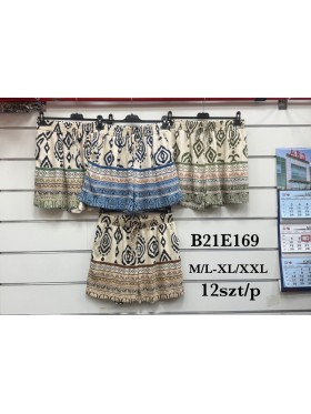 Spodenki damskie , size m-2xl, paczka 12szt, mix kolor