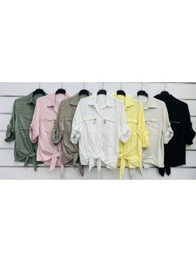 Koszule damskie wloskie, size uni, paczka 6szt,mix kolor