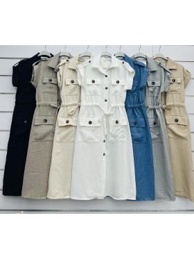 Sukienki damskie wloskie, size uni, paczka 6szt,mix kolor