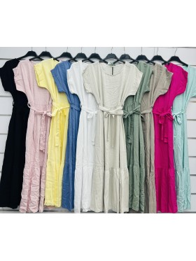 Sukienki damskie wloskie, size uni, paczka 6szt,mix kolor