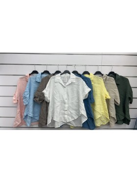 Koszule damskie wloskie, size uni, paczka 6szt,mix kolor