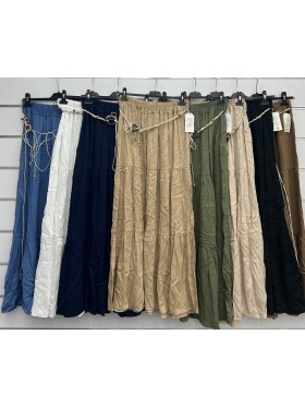 Spódnica  damskie wloskie, size uni, paczka 6szt,mix kolor