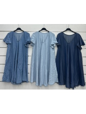 Sukienki damskie wloskie, size uni, paczka 6szt,mix kolor