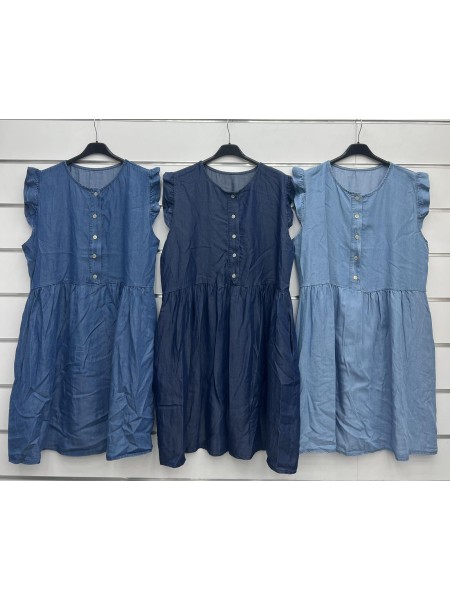 Sukienki damskie wloskie, size uni, paczka 6szt,mix kolor