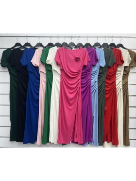 Sukienki damskie wloskie, size uni, paczka 6szt,mix kolor