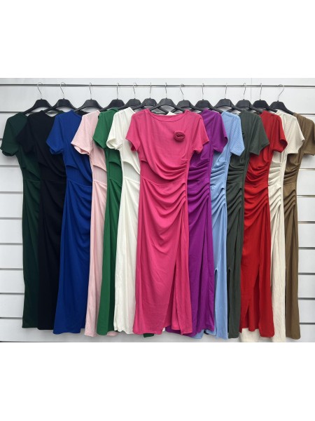 Sukienki damskie wloskie, size uni, paczka 6szt,mix kolor