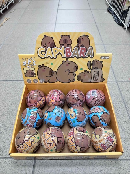 ZABAWKI capybara .12 SZT / PACZKA, KOLOR JAK NA ZDZIĘCIU