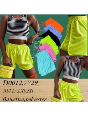 Spodenki damskie ,size M-2XL,paczka 12szt ,MIX kolor
