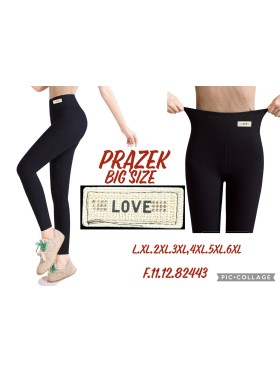 Legginsy damskie ,size L-6XL,paczka 12szt ,1 kolor