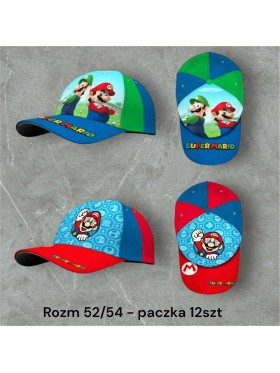 Czapki dzieciece rozm 52-54 , paczka 12szt, mix kolor