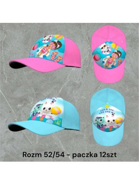 Czapki dzieciece rozm 52-54 , paczka 12szt, mix kolor