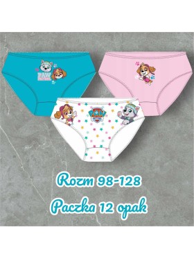 Majtki dzieciece rozm 98-128 , paczka 12szt, mix kolor