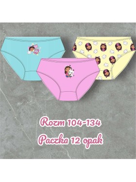 Majtki dzieciece rozm 104-134 , paczka 12szt, mix kolor