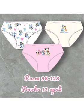 Majtki dzieciece rozm 98-128 , paczka 12szt, mix kolor