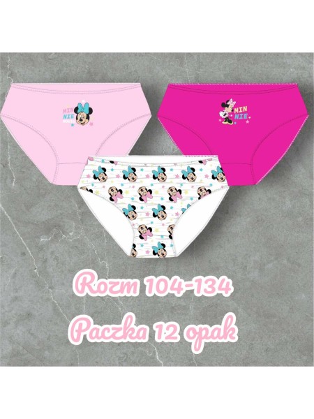 Majtki dzieciece rozm 104-134 , paczka 12szt, mix kolor