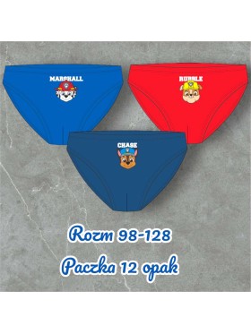 Majtki dzieciece rozm 98-128 , paczka 12szt, mix kolor
