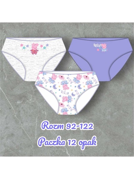 Majtki dzieciece rozm 92-122 , paczka 12szt, mix kolor