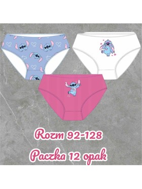 Majtki dzieciece rozm 92-128 , paczka 12szt, mix kolor