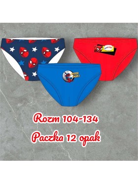 Majtki dzieciece rozm 104-134 , paczka 12szt, mix kolor