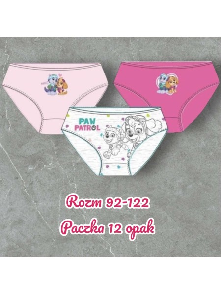 Majtki dzieciece rozm 92-122 , paczka 12szt, mix kolor