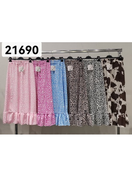Spódnica  damskie wloskie, size uni, paczka 6szt,mix kolor