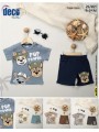 Komplet dzieciece rozm 9-24M , paczka 4szt, 1 kolor