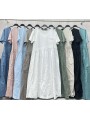 Sukienki damskie wloskie, size uni, paczka 6szt,mix kolor