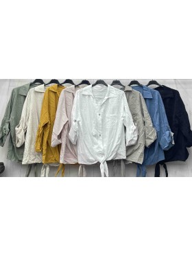 Koszule  damskie wloskie, size uni, paczka 6szt,mix kolor