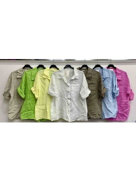 Koszule  damskie wloskie, size uni, paczka 6szt,mix kolor