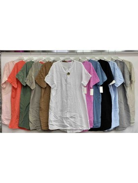 Sukienki damskie wloskie, size uni, paczka 6szt,mix kolor