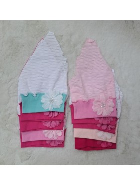 Chusty dzieciece, paczka 10szt, mix kolor
