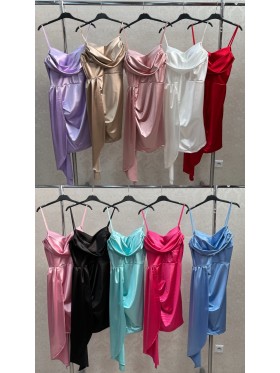 Sukienki damskie wloskie, size uni, paczka 6szt,mix kolor