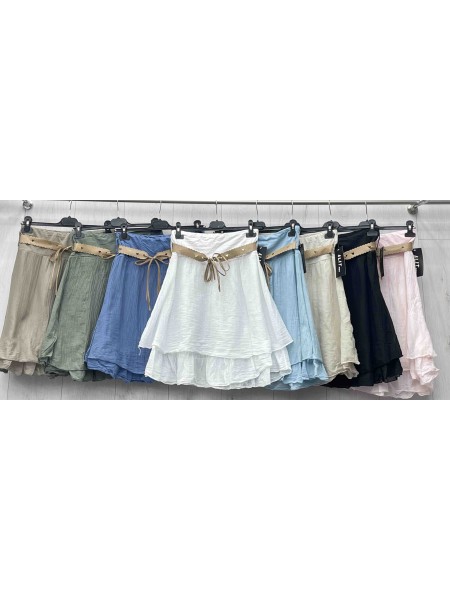 Spódnica damskie wloskie, size uni, paczka 6szt,mix kolor