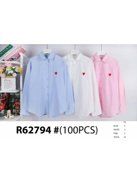 Koszule damskie tureckie, size uni, paczka 10szt,mix kolor