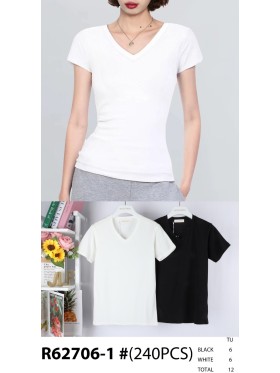 Bluzki damskie tureckie, size uni, paczka 12szt,mix kolor