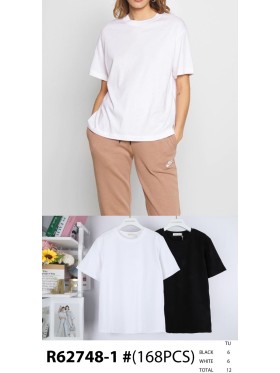 Bluzki damskie tureckie, size uni, paczka 12szt,mix kolor